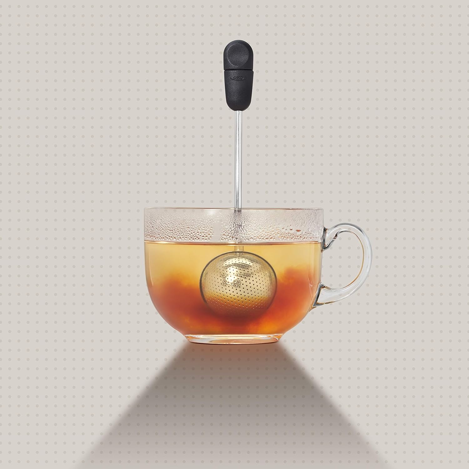 image:imageOXO Brew Twisting Ball Tea Infuser Fine Mesh Stainless Steel