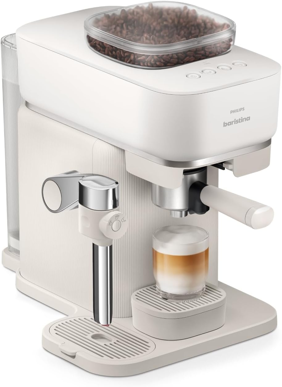 image:imagePHILIPS Baristina Latte Espresso Machine Integrated Milk Frother 16 Bar