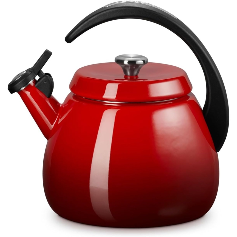 image:imageLe Creuset Enamel on Steel Cloche Kettle 22 qt Sea SaltCerise