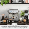 Breville BES920XL Dual Boiler Espresso Machine, Brushed Stainless Steel(Black Sesame)