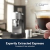 De’Longhi Dedica Arte Espresso Machine with My LatteArt Steam Wand (Milk Frother), 15-Bar Pump & 3-Level Temp Control – Compact Espresso Maker for Latte & Cappuccino – Italian Stainless Steel Design(Metal)