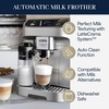 De’Longhi Magnifica Evo Next Automatic Espresso Machine, Frother, Silver(Mag Plus Auto Frother)