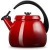 Le Creuset Enamel on Steel Cloche Kettle, 2.2 qt., Sea Salt(Cerise)