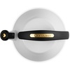 Le Creuset Enamel on Steel Cloche Kettle, 2.2 qt., Sea Salt(White/Gold)