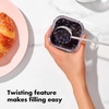 OXO Brew Twisting Ball Tea Infuser – Fine Mesh, Stainless Steel