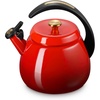 Le Creuset Enamel on Steel Cloche Kettle, 2.2 qt., Sea Salt(Cerise/Gold)