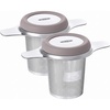 OXO Brew Tea Strainer Basket – Fine Mesh, Stainless Steel(6 oz. (Pack of 2))