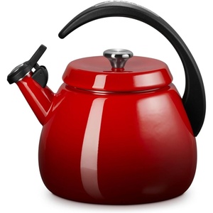 Le Creuset Enamel on Steel Cloche Kettle, 2.2 qt., Sea Salt(Cerise)