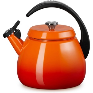 Le Creuset Enamel on Steel Cloche Kettle, 2.2 qt., Sea Salt(Flame)