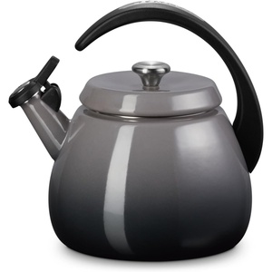 Le Creuset Enamel on Steel Cloche Kettle, 2.2 qt., Sea Salt(Oyster)