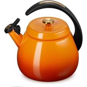 Le Creuset Enamel on Steel Cloche Kettle, 2.2 qt., Sea Salt(Persimmon)