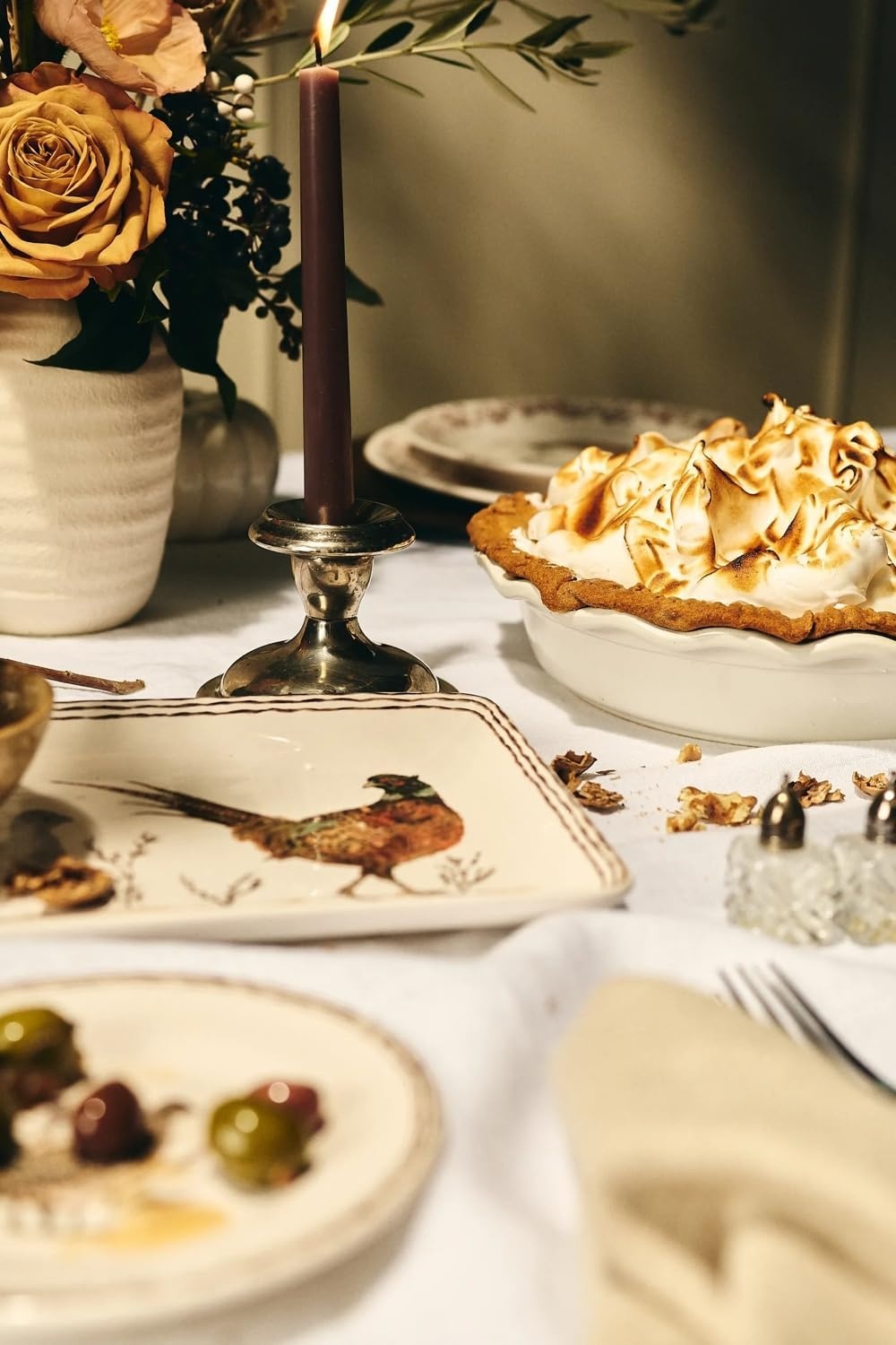 image:imageSur La Table Thanksgiving Harvest Birds Rectangular Platter
