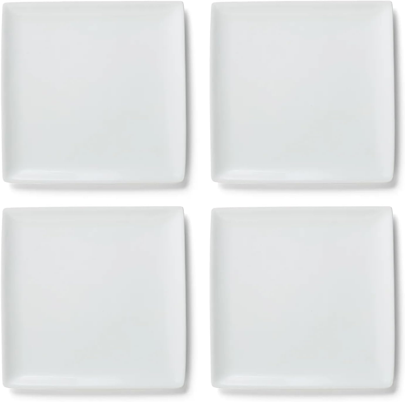 image:imageSur la table Porcelain Square Side Plate WhiteWhite