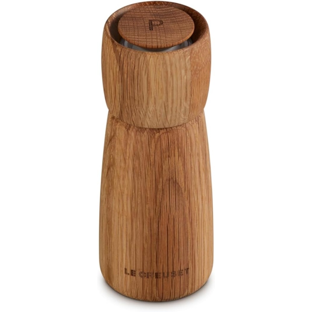 image:imageLe Creuset Stoneware Alpine Pepper Mill 7 CeriseWhite Oak