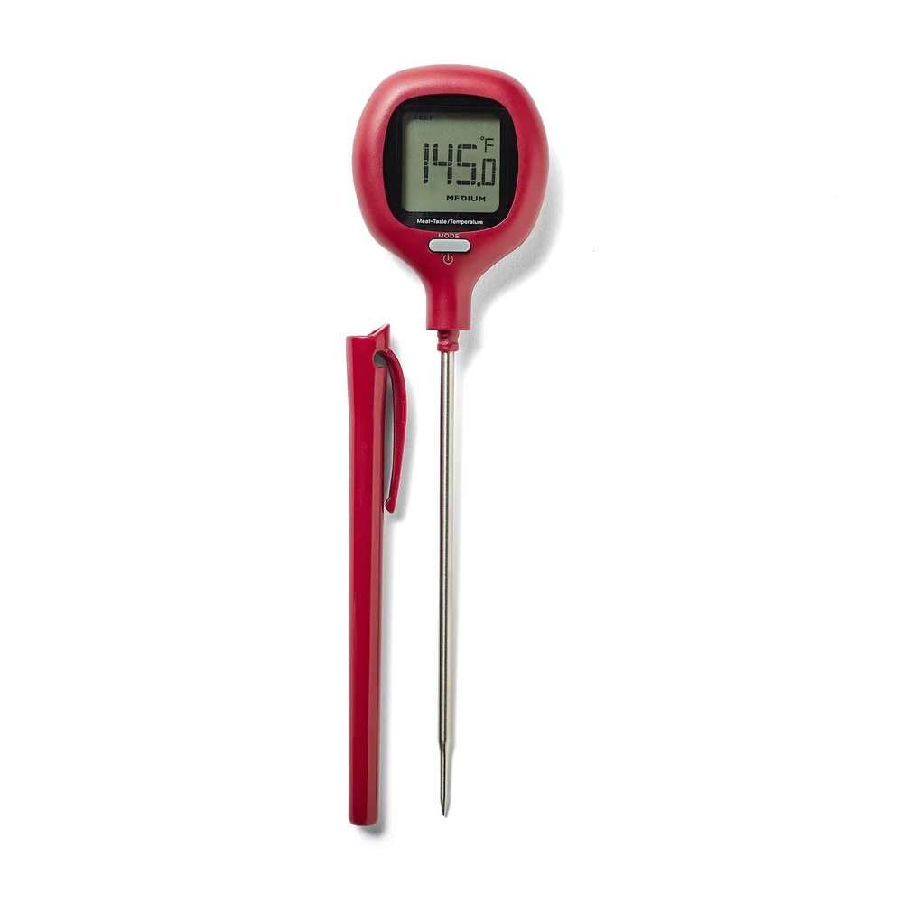 image:imageSur La Table UltraThin InstantRead Digital Thermometer Red