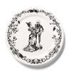 Sur La Table Halloween Dinner Plate, Black