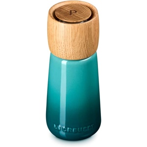 Le Creuset Stoneware Alpine Pepper Mill, 7″, Cerise(Riviera)