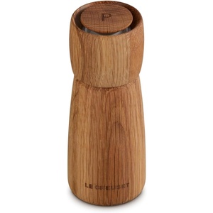 Le Creuset Stoneware Alpine Pepper Mill, 7″, Cerise(White Oak)