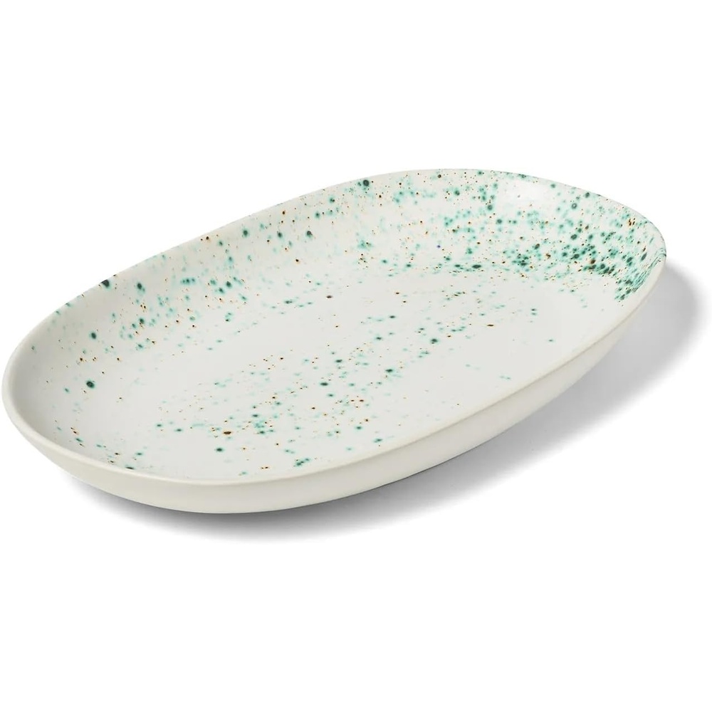 image:imageSur La Table Stardust Oval Platter Green