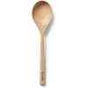 Sur La Table Beechwood Straining Spoon, Tan