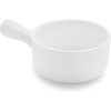 Sur La Table Porcelain Soup Bowl with Handle, White