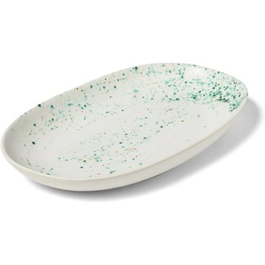 Sur La Table Stardust Oval Platter, Green