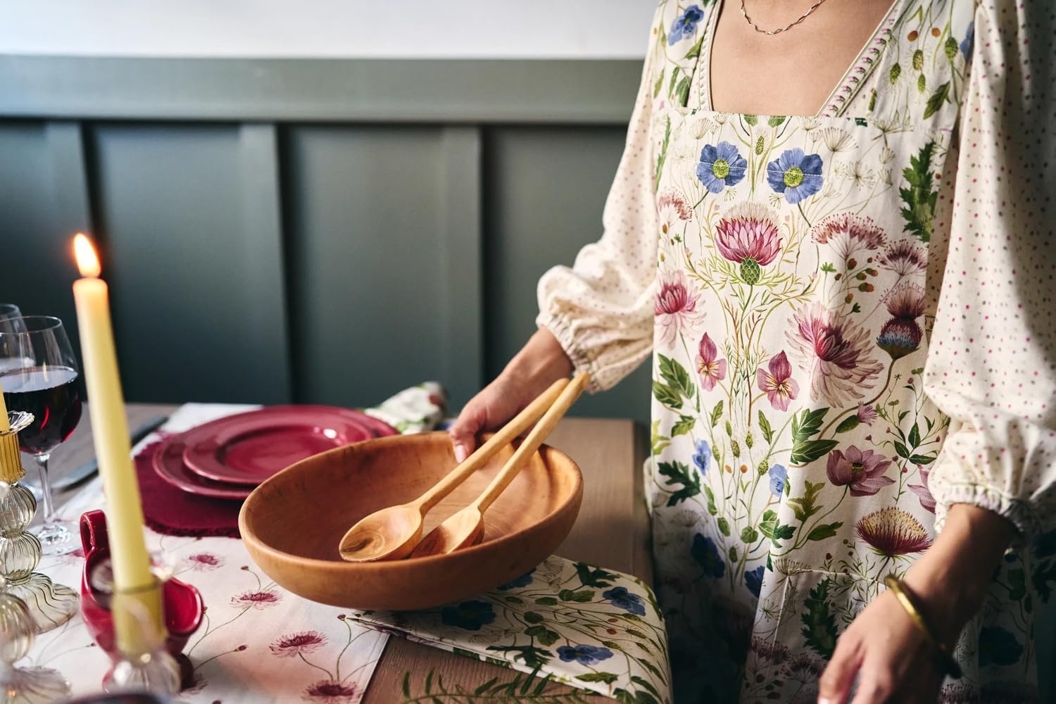 image:imageSur La Table Mango Wood Serving Bowl Tan