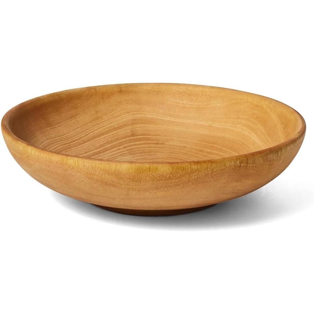 image:imageSur La Table Mango Wood Serving Bowl Tan