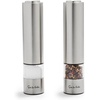 Sur La Table Electric Salt & Pepper Mill Set, Silver