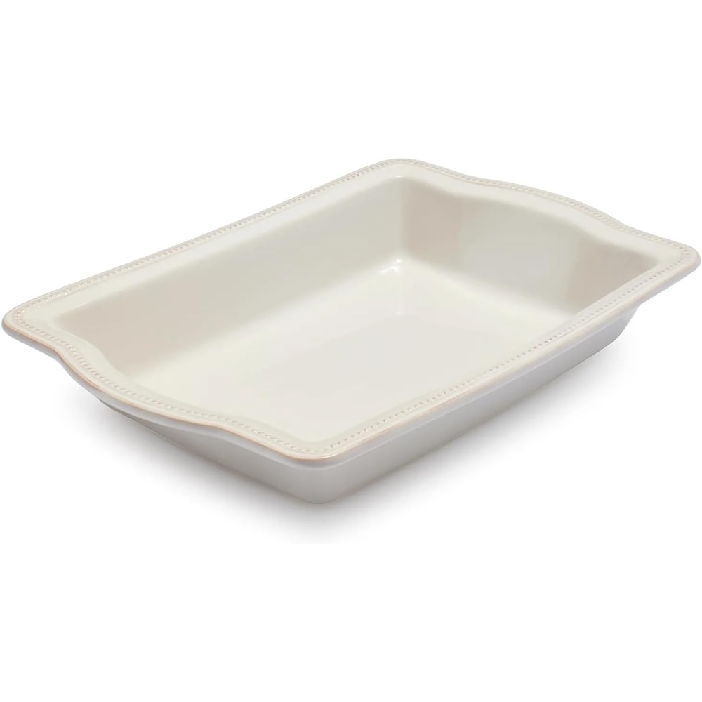 image:imageSur La Table Pearl Stoneware Baker White