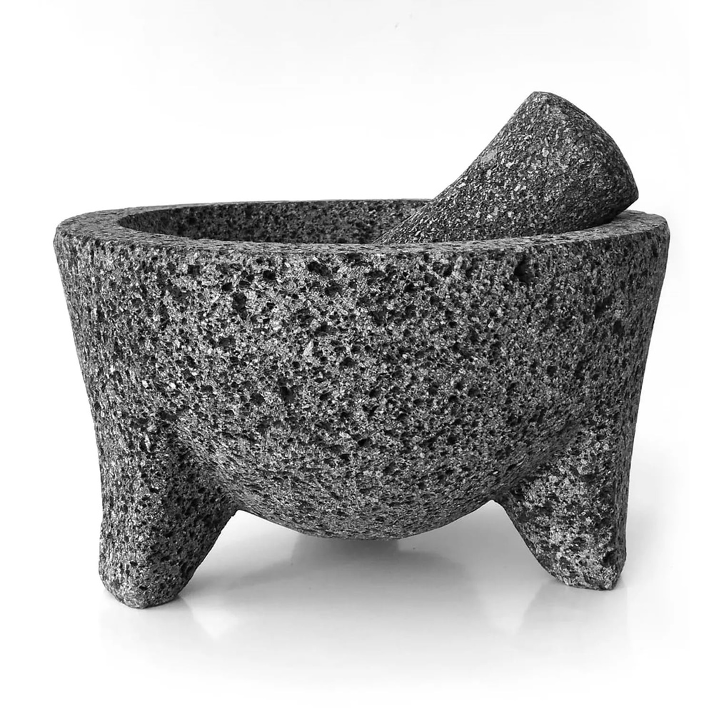 image:imageSur La Table Volcanic Stone Molcajete 8 Black