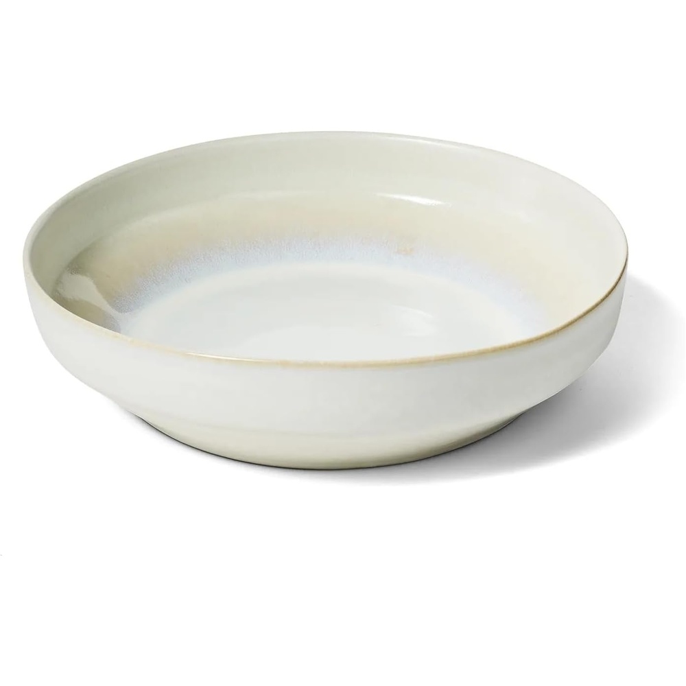 image:imageSur la table Driftwater Reactive Glaze Serving Bowl White