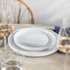 Sur La Table Coupe Dinner Plate , White